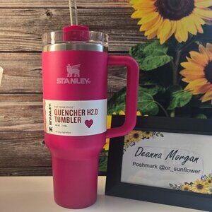 COSMO PINK w/Unboxing Photos - Stanley 40oz Quencher Tumbler 🩷🩷🌻
